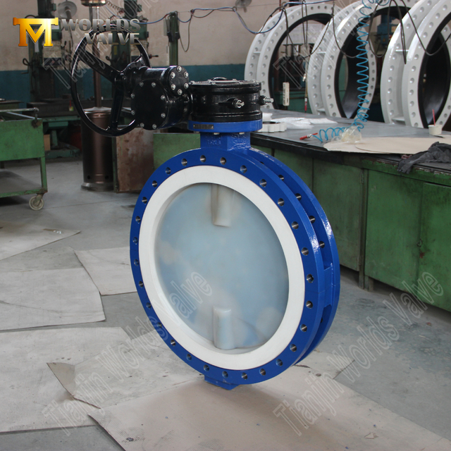 PTFE SEAT PFA Клапаны с бабочками с покрытием диска | Ультра-PURE CORROSION DEFECT