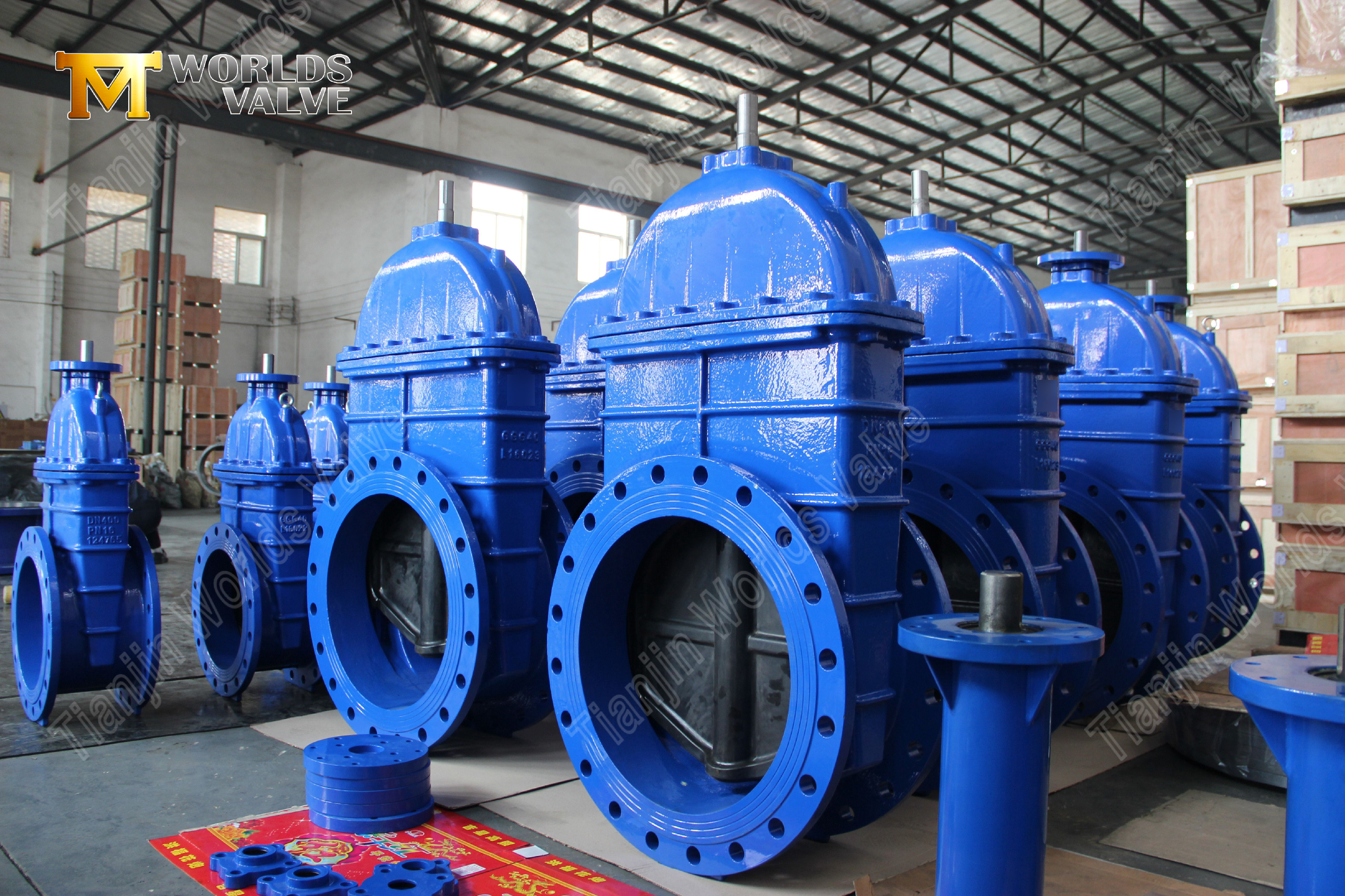 Задвижка с невыдвижным штоком с шестеренчатым приводом Надежное управление потоком для требовательных применений-1 (3)