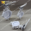 PTFE Split Body Wafl Butterfly Valve для химической промышленности