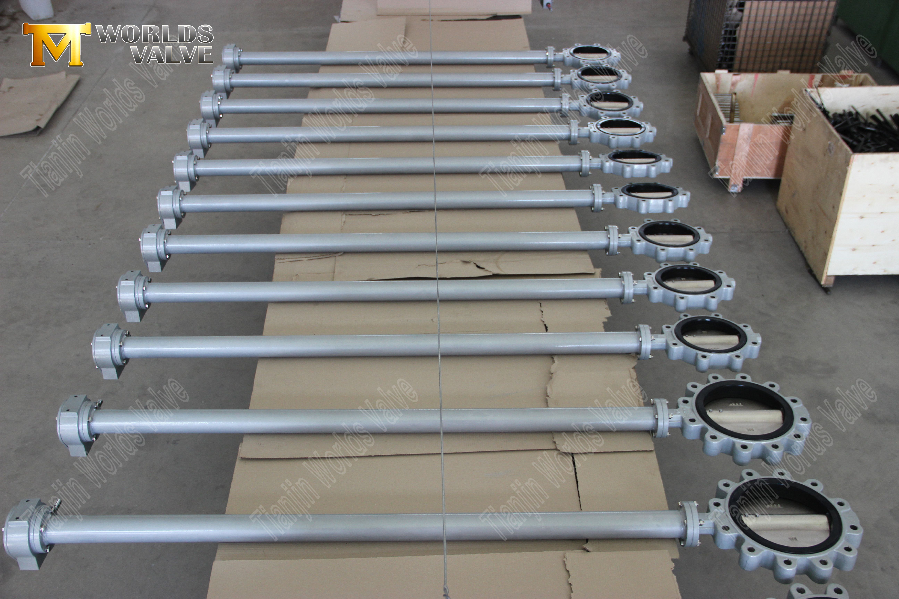 Расширенная стебль-Lug-&-Taked-Butterfly-Valve-With-Hand-Руководящая вступление в действие-Direct-Mount-Isolation-2- (1)