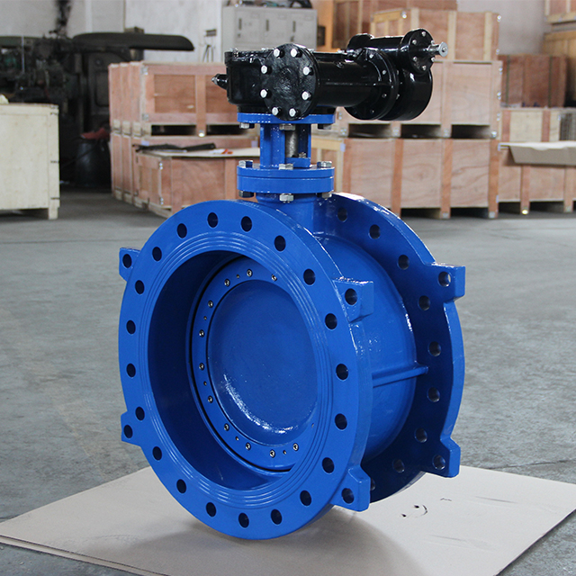 Эксцентричный двойной фланцевый клапан бабочки для лица для лица EN558 серии 13 EN593 дизайн