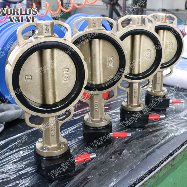 Алюминиевая бронза B148 C95400 C95500 C95800 Клапаны бабочки