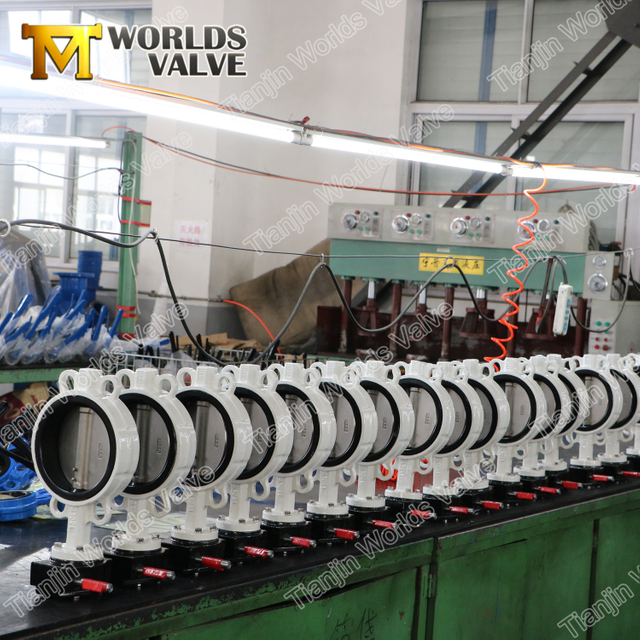 Пищевая вафля бабочка клапан с ACS, одобренным для питья пресной воды