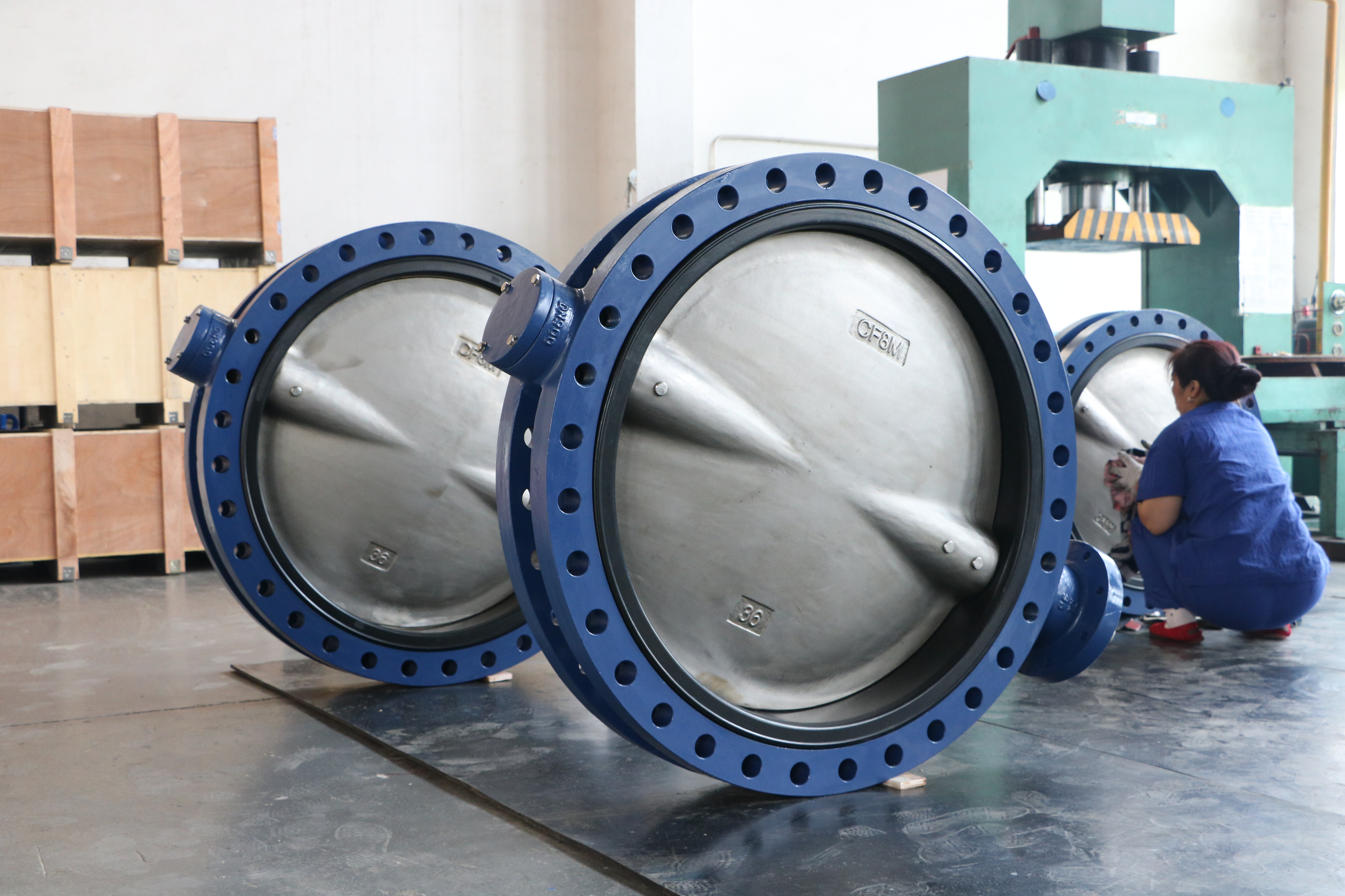 U-форма бабочки с AWWA C504 Стандарт-2 (2)