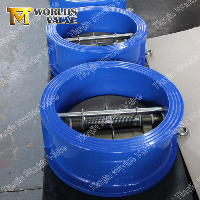 Вафля Двойной пластинчатый устойчивый контрольный клапан