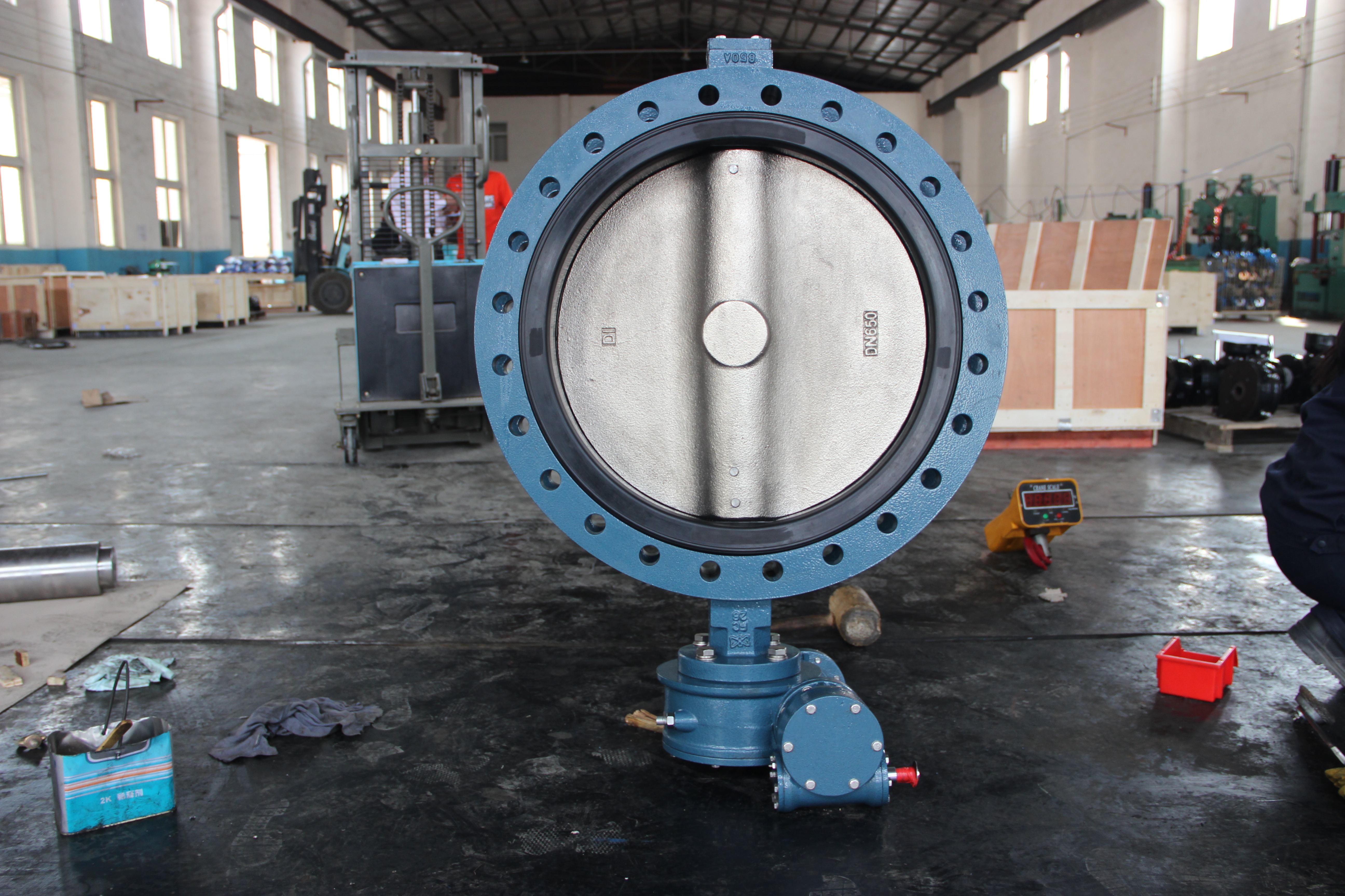 U-форма бабочки с AWWA C504 Стандарт-2 (3)