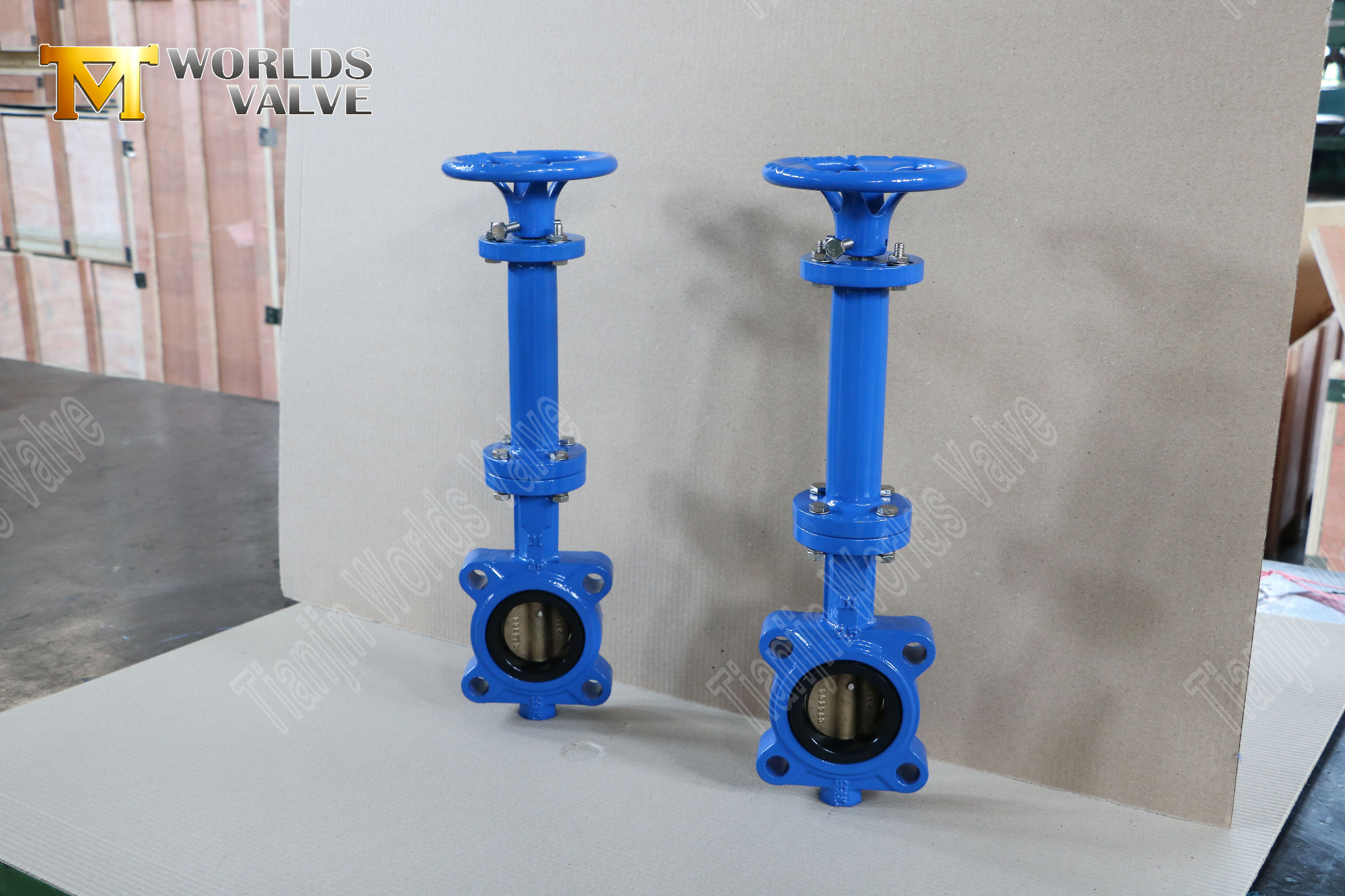 Lug-стиль-аль-бронзе-диск-баттерфлайс-Valve-with-exted-stem-1