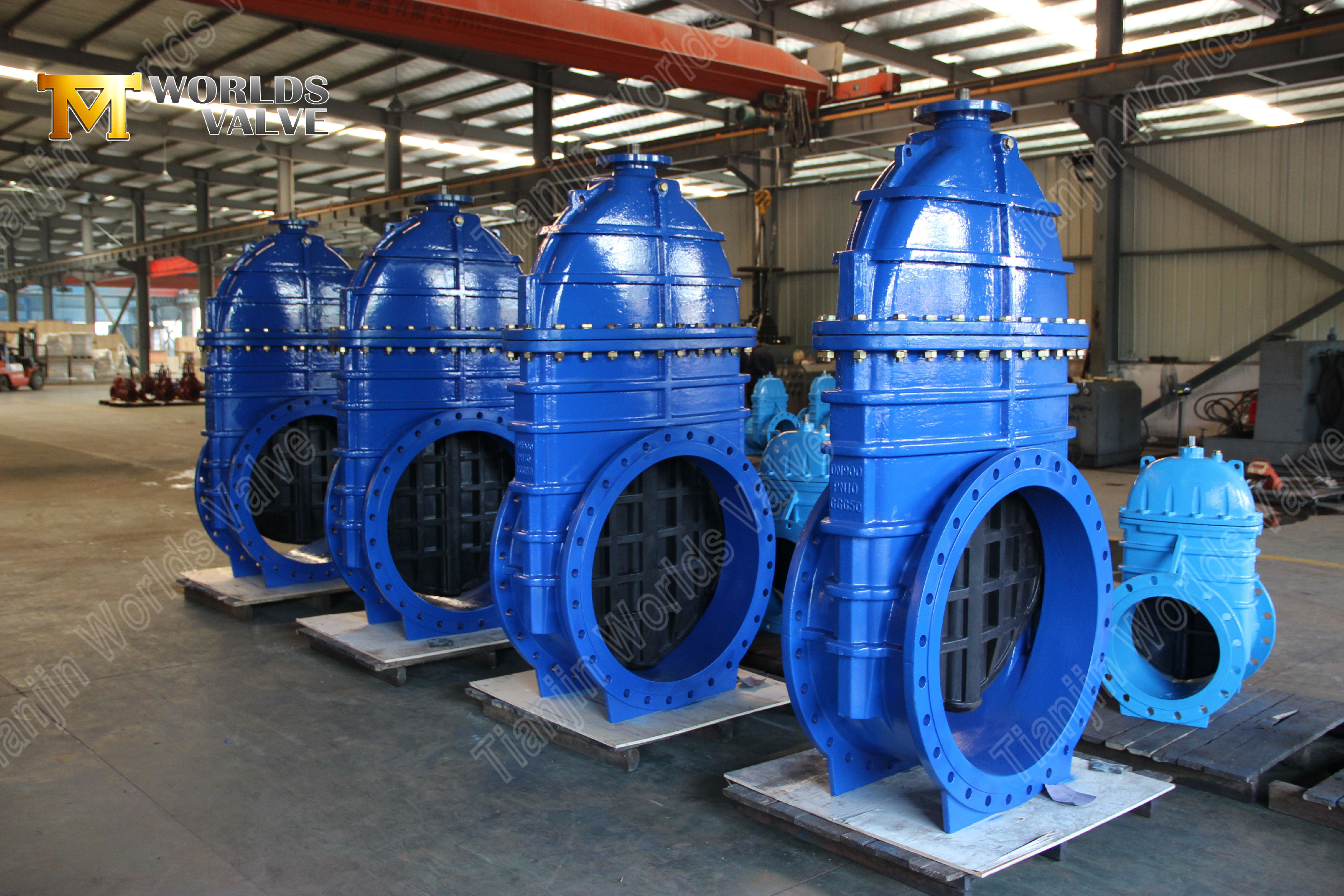 BS5163 Задвижка из ковкого чугуна с упругим седлом и невыдвижным штоком Надежное решение для контроля воды-1 (3)