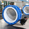 Сиденье PTFE и диск -клапаны бабочек из нержавеющей стали