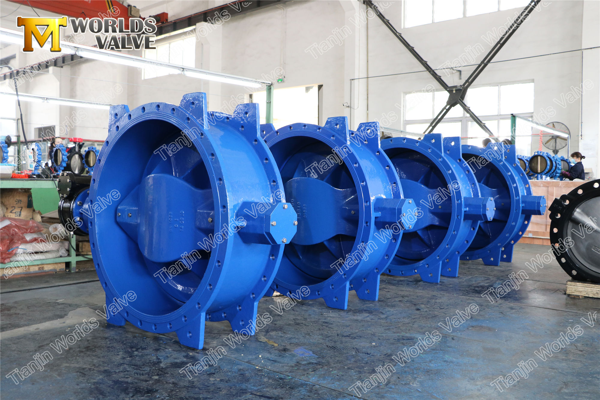 2 эксцентриковый двойной фланцевый клапан бабочки с сиденьем SS316 SS304