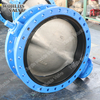 AWWA C504 Double Flange Butterfly Valve AWWAC207 Фланцевое соединение с оператором передач