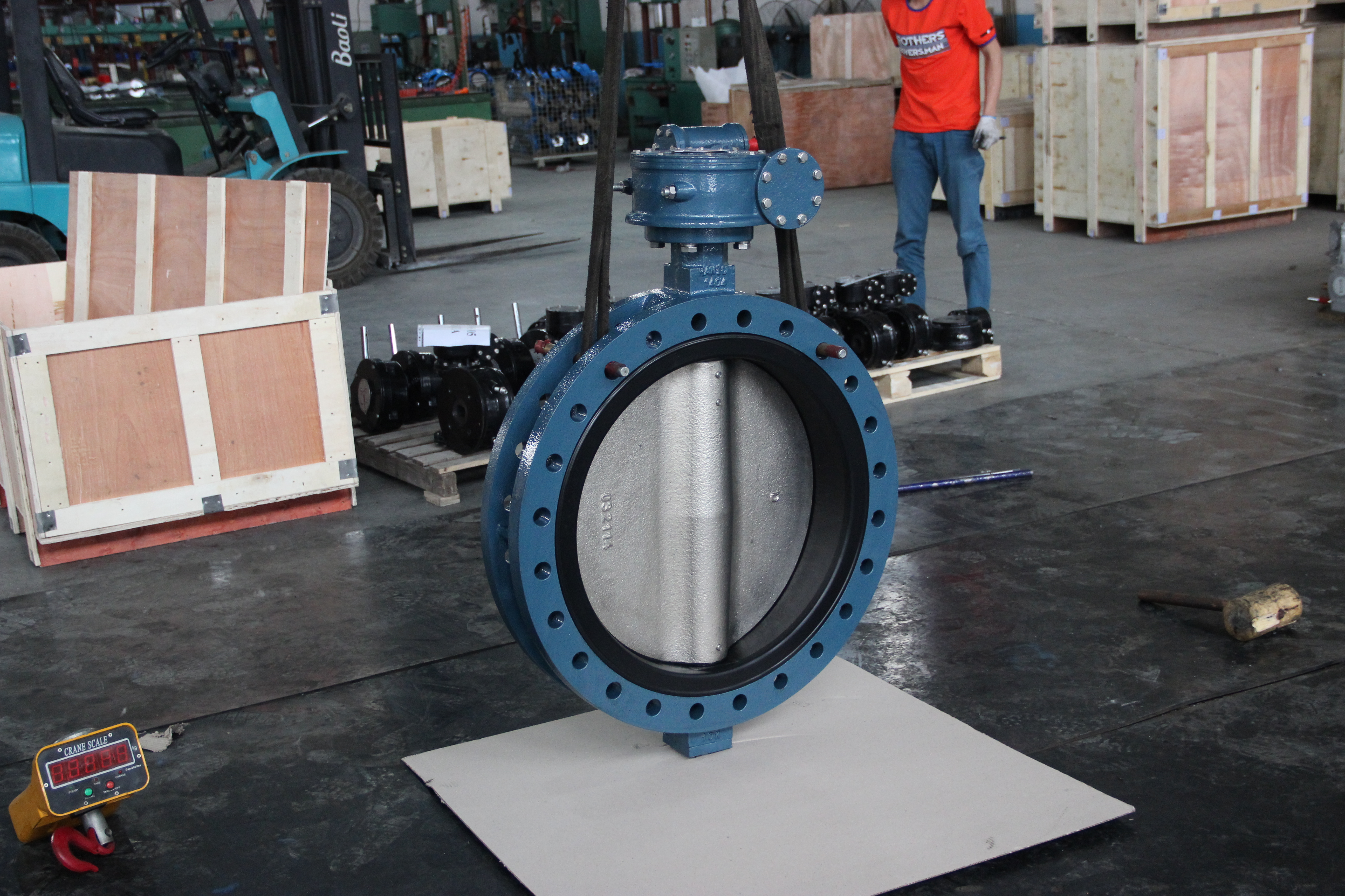 U-форма бабочки с AWWA C504 Стандарт-2 (1)