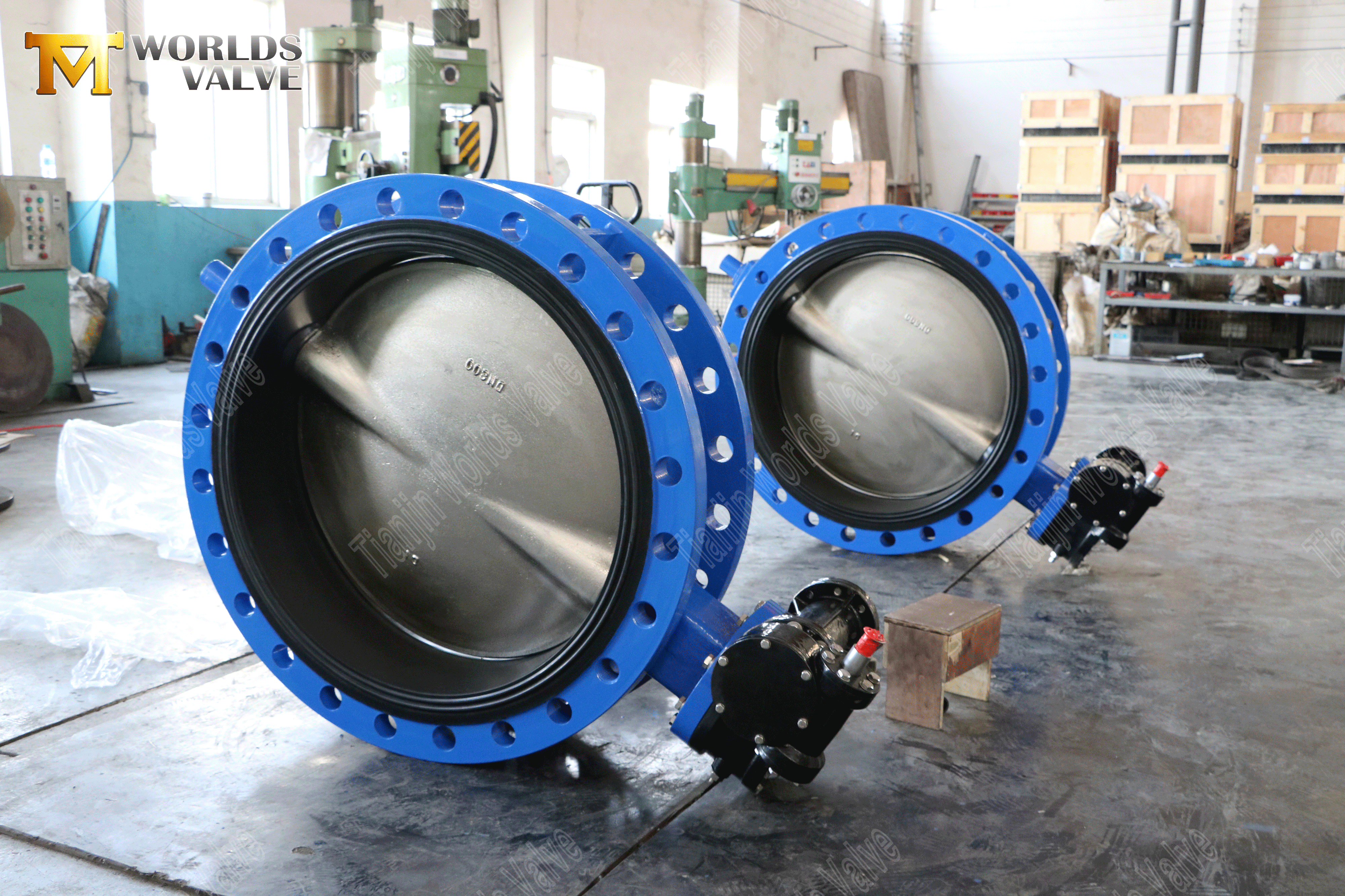 Awwa C504 Резиновые клапаны бабочек с диск-3 (3)