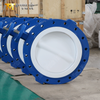 Клапаны для сиденья и дисковые бабочки типа PTFE с червя