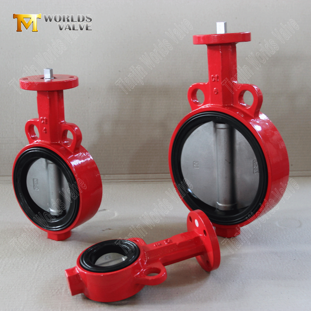 Клапан бабочки типа пластин с корпусом и диском нержавеющей стали и диском