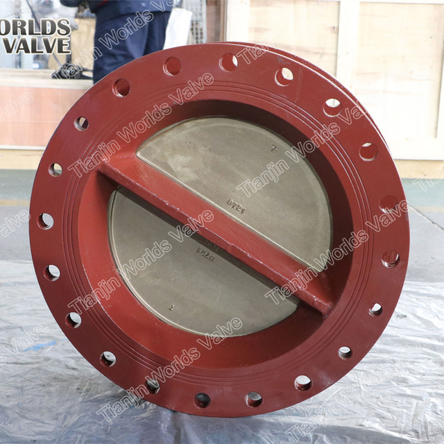 Двухфланцевые обратные клапаны с двумя пластинами, алюминиевый бронзовый диск