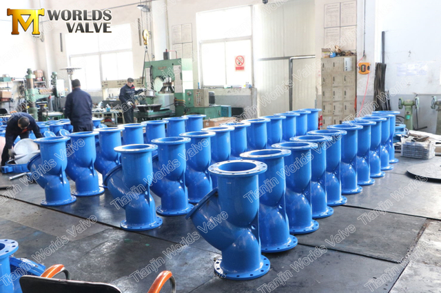 Литой высокопрочный чугун типа Y с сетчатым фильтром из нержавеющей стали