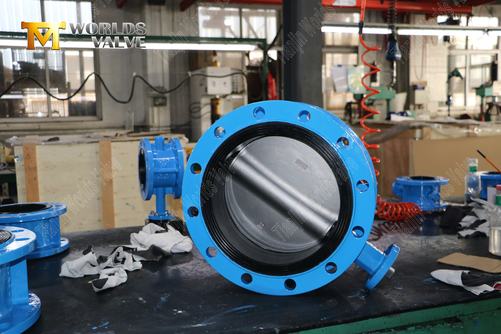 двойной фланговой клапан бабочки
