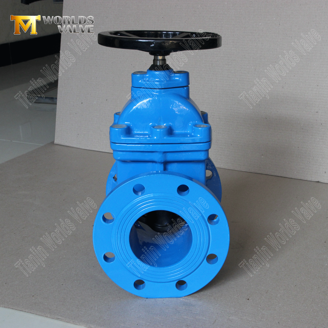 BS5163 EPDM, сидящие DI Неокрашенные клапаны стволовых затворов