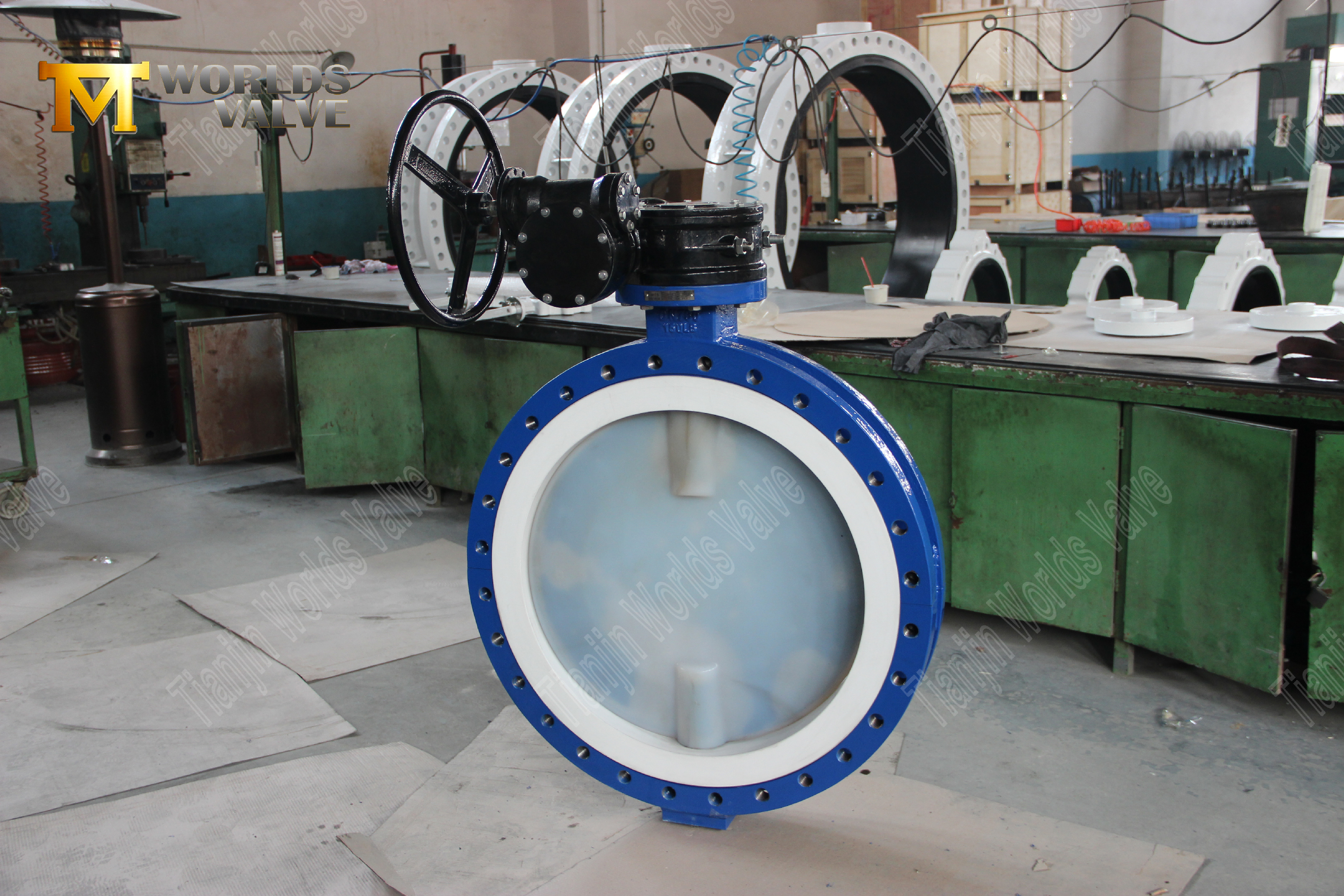 PTFE SEAT PFA Клапаны с бабочками с покрытием дисковой бабочки