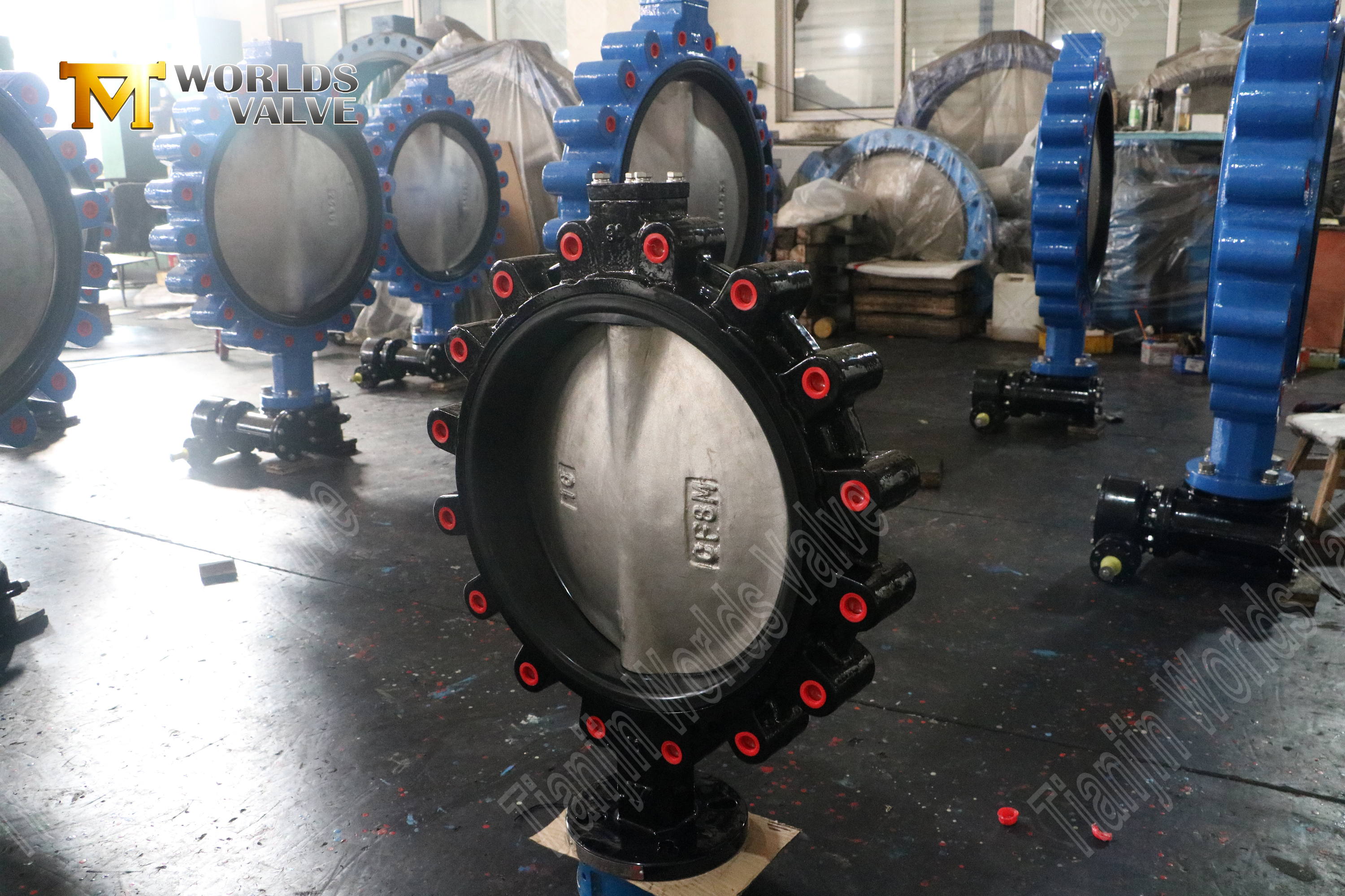 Поворотный клапан с проушиной — диск CF8M, седло из EPDM, класс 150, производитель OEM (4).jpg