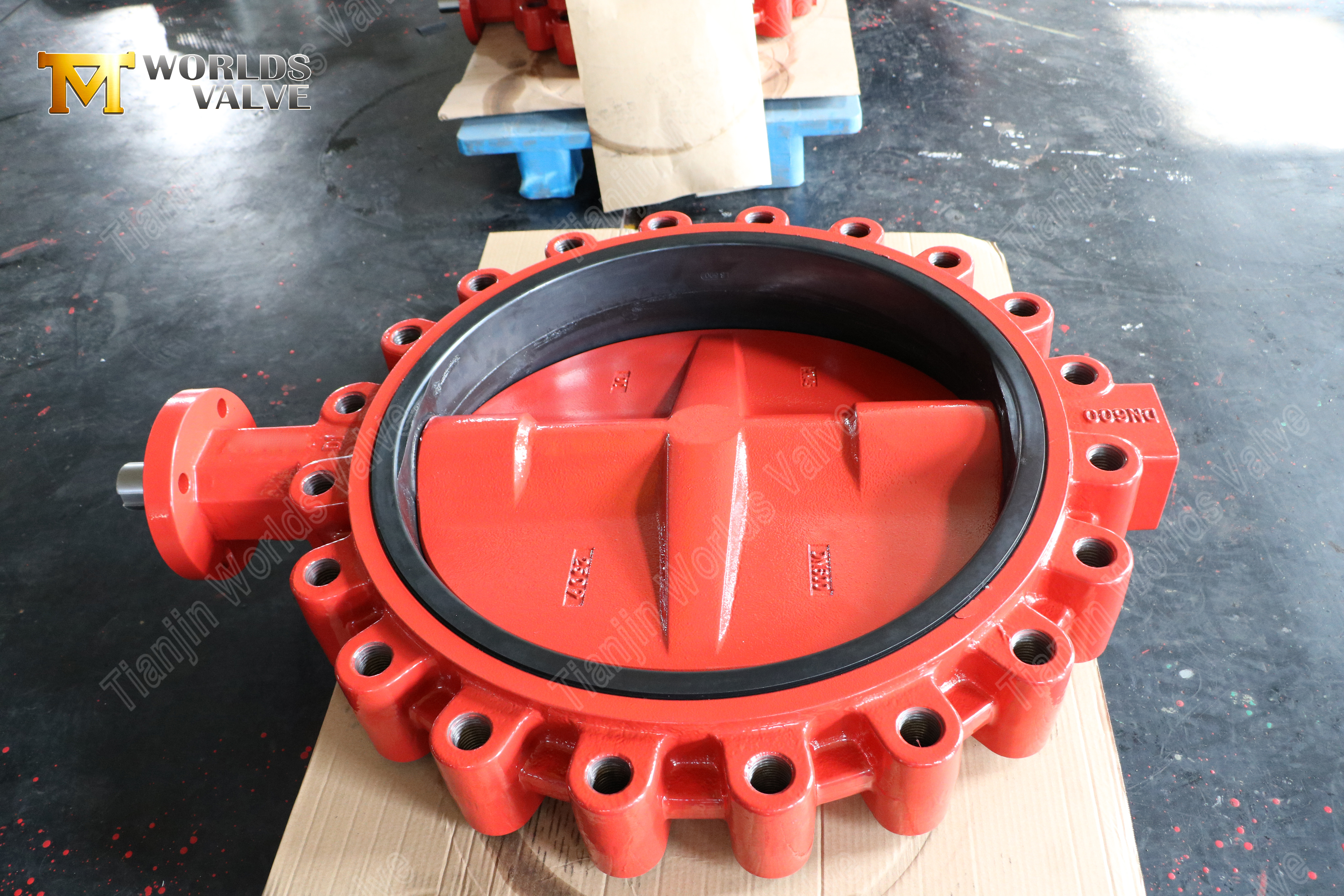 Поворотный клапан с проушиной---WRAS-EPDM-Седло,-редукторный,-DN50-DN1200-(8).jpg