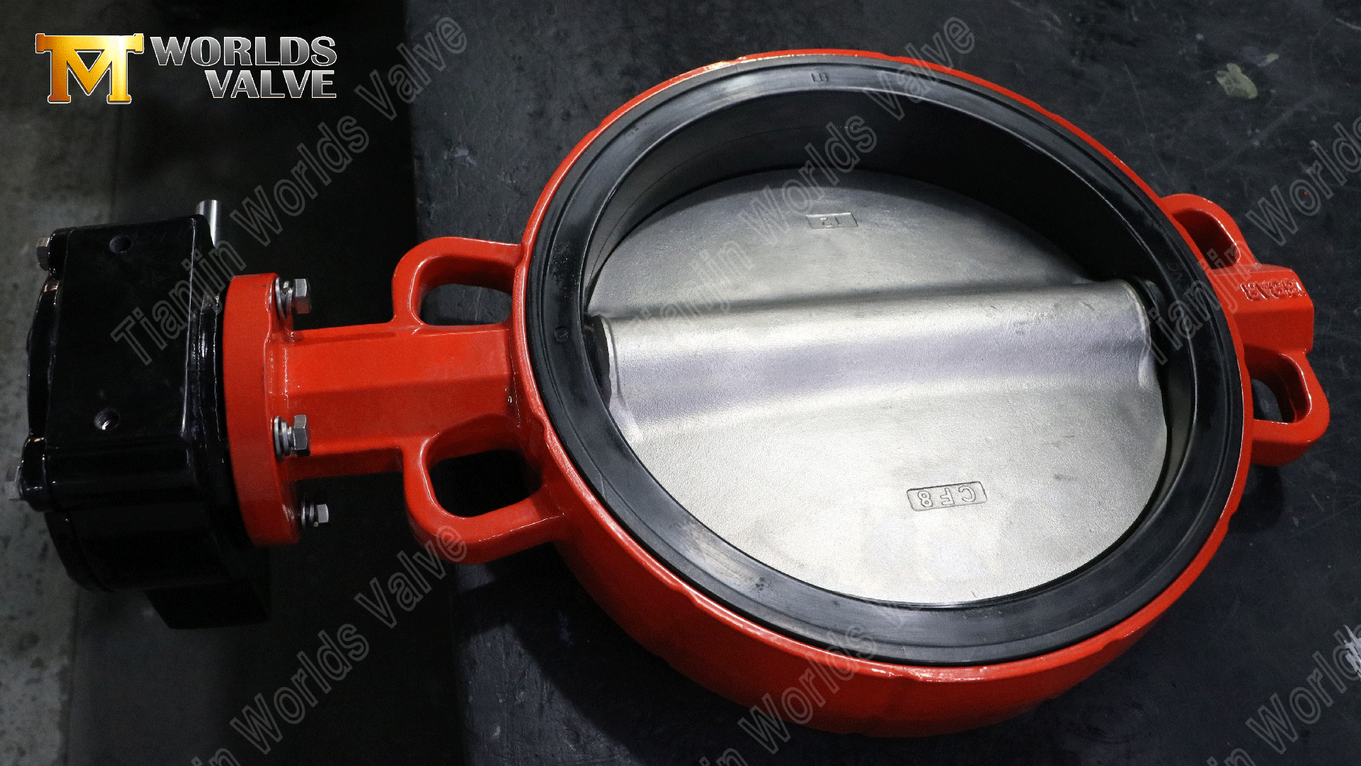 Вафельный клапан-бабочка | ДИ Тело | Диск CF8 | Сменное сиденье из EPDM | OEM настройка